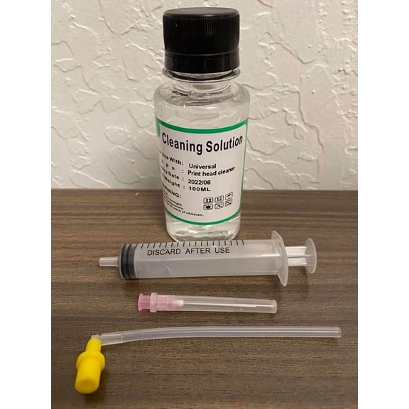 STAR- Hp Printer Professional Cleaning Kit Unblock Print Head Nozzles Cleaner Flush