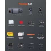 Vantrue N4S 3CH Triple Dash Cam | 2.7K+2.5K+2.5K Triple Sony STARVIS 2 | PlatePix | IP67 | GPS | 5GHz WiFi | Voice Control | LTE Ready | Parking Mode