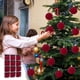 thumbnail image 1 of Bola de Navidad Flocking 6cm,12pcs,Adornos de Árbol de Navidad de terciopelo pintado,Bolas de Navidad para decoración de vacaciones,Bola de fieltro para árbol de Navidad,Bola de fieltro para, 1 of 7