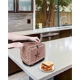 thumbnail image 3 of Brown Western Texas Star Vintage Toaster Cover 4 Slice, Large Kitchen Appliance Covers, Rustic Farmhouse Red Plaid Toaster Oven Cover with Loop, Bread Machine Cover Polyester Dust Cover Protection, 3 of 4