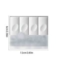 thumbnail image 3 of Xuniizn Pencil Eraser Bulk, 4Pcs Soft White/Yellow Erasers, 2.8x2.3x0.8" Erase Easily Artists Teachers Drawing Office, 3 of 6