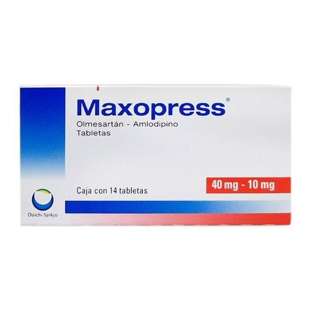 Maxopress 40 mg/10 mg 14 tabletas