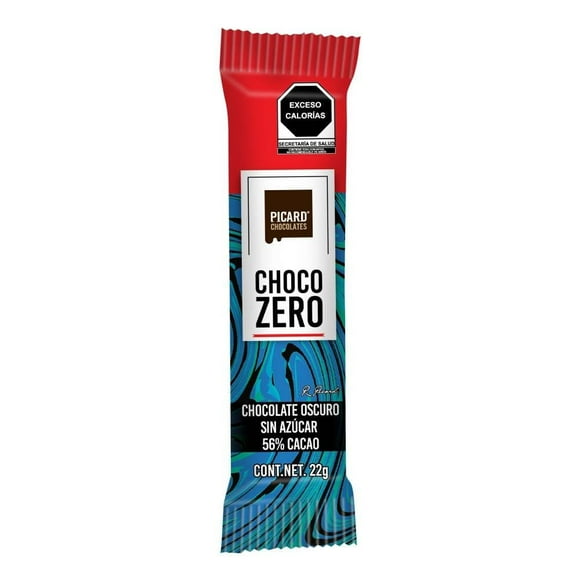 Chocolate Picard Choco Zero oscuro sin azúcar 22 g