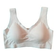 thumbnail image 4 of Everyday Bras for Women Women Bras Wireless Strapless Bra Wireless Bras for Women Support Womens Bra 36c Women Bras plus Size Front Hook Womens Bras Push up plus Size Bras 36c Womens Bras Pink M, 4 of 5