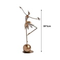 thumbnail image 4 of Escultura de baile Estatua de resina abstracta DENGXMXG adornos para TV, 4 of 5