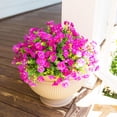 thumbnail image 2 of Flores artificiales HyeFlora Faux Fucsia Morning Glory x12, 2 of 9