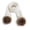 White, variant on Kids Winter Scarf Toddler Scarf Adjustable Children Neck Warmer Scarf White Travel Scarf