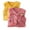 Pink+Yellow, variant on GYRATEDREAM 2 Pack Toddler Baby Little Boys Girls Fleece Plush Vest Winter Warm Button Outerwear with Pockets 0-6T