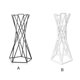 thumbnail image 5 of Tabletop Air Plant Holder Holder Huegue Diseño Geométrico Soporte Oficina Piña Rack Pote Contenedor Decoración Suministros Negro Inevent HA011507-01, 5 of 7