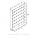 thumbnail image 4 of Furinno JAYA Space Saving Multimedia Storage Tower, Espresso, 4 of 6