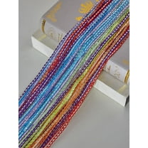 Nvzi 1 Pack 39 x 79 Inch Curtains for Doorways Room Divider Curtains Hippie Room Decor Hanging Beaded Curtains for Bedroom Closet Door,Colour