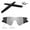 Transition/Photochromic, variant on Walleva Titanium Polarized Replacement Lenses And Black Earsocks For Oakley M Frame Sweep Sunglasses
