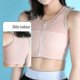 thumbnail image 2 of Women Ice Silk Breathable Chest Binder Tomboy Lesbian Transgender Corset Tops Vest Front Zipper Short Bandage Breast Binder, 2 of 4