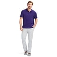 thumbnail image 3 of Camisa Polo IZOD Interlock de Manga Corta para Hombre en Morado, 3 of 7