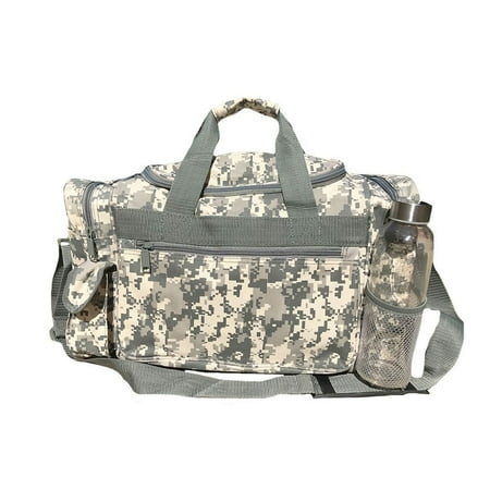 Camo Camouflage Army Duffle Bags Military Acu Sports Gym Travel Carry-On