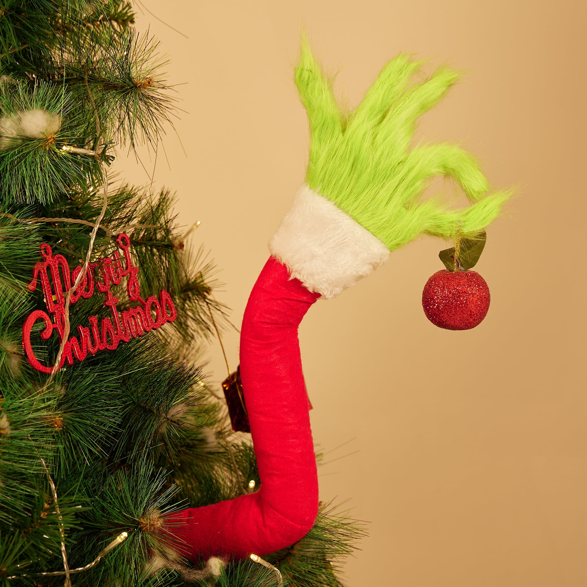 Sunisery Elf Christmas Tree Decorations Sparkly LED Christmas Tree