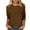 Brown, variant on Fashion Fall Saving My Items Fall Tops for Plus Size Women 2025 Womens Tops Trendy Work Plus Size Tops 3/4 Sleeve Blouses Fall New & Trending