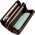 thumbnail image 4 of Cartera Shendy Vendy Monedero Larga De Cuero Lujo Dama Billetera Elegante, 4 of 5