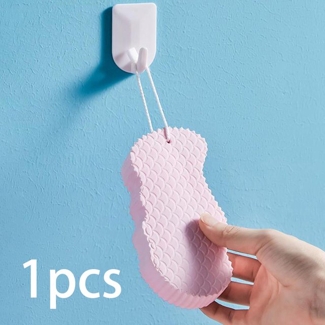 Esponja Exfoliante Macarena Rosado Reutilizable