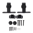 thumbnail image 2 of Barn Door Hardware, Sturdy Barn Door Hardware Kit Super Silent Smoothly Sliding  For Sideboard, 2 of 8