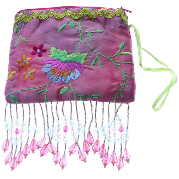 Mi Amore Floral Design Coin Purse Pink/Multicolor