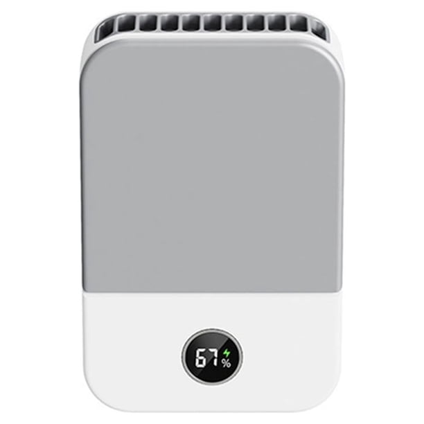 Wosthever Ventilador USB 2000mAh Recargable Ventiladores de enfriamiento de aire ajustables Usable Personal Fresco Hogar Dormitorio Oficina Electrodomésticos