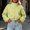 Green, variant on Women's Cropped Stand Collar Zip-Up Jacket with Drawstring Hem Lightweight Casual Plus Size Coat