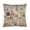 Pattern-1, variant on 18"x18" Pillow Case Vintage Ads With Newspaper Advertisements Decorations Pillow Covers Retro Styled Travel Vacation Vintage Decorative Pillows for Bed Pillowsfor Sofa Couch