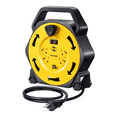 thumbnail image 1 of DEWENWILS 25FT Cord Reels with 2-USB Ports, Retractable Extension Cord Reel, SJTW 16/3 Cable, 1 of 7