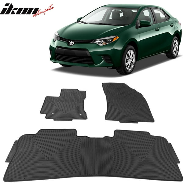 Ikon Motorsports Compatible with 1419 Toyota Corolla Latex All Weather