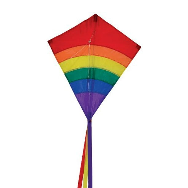 In the Breeze Rainbow Arch Diamond Kite, 27-Inch - Walmart.com ...