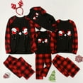thumbnail image 6 of Christmas Pajamas for Family Christmas Tree Print Pajamas Buffalo Plaid Reindeer Xmas Pjs Clothes Sleepwear Pajama Sets Womens Pajama Sets, 6 of 6