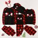 thumbnail image 5 of Atuendo para padres e hijos Trajes de Navidad Patchwork Plaid Impreso Homewear Cuello redondo Pijamas de manga larga Conjuntos de papá de dos piezas Fridja nalpqowj25802, 5 of 7
