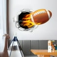 thumbnail image 5 of LAMIRO Basketball Stuff,Sports Themed Wall Decals Decorative 3D Broken Wall Basketball Wall Stickers Mural Sticker Wall Art Decor for Kids Boys Girls Bedroom Living Room Classroom College Dorm, 5 of 7