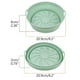 thumbnail image 3 of Fryer Liners Reusable Basket Liners, Round Liners Replacement Parchment Liners 8.2inch, Disposable Alternative Fryer Accessories, Heavy Duty Food Grade Material, Foldable Design Portable, 3 of 9