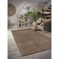thumbnail image 1 of LaDole Rugs 8x10 ft Fluffy Shaggy Area Rug | Machine Washable Large Carpet For Bedroom, Living Room, Kitchen, Home Office, Indoor Floor Décor | Taupe, 1 of 1