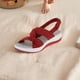 thumbnail image 4 of Sandalias romanas con lazo de diseñador zapatos para caminar zapatos informales a la moda para mujer, 4 of 6