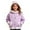 Light Purple#01, variant on Fgnfyis Girls Hoodie Soft Pullover with Front Pocket Cozy Sweatshirt for Kids Casual Wear and Outdoor Activities Black 6-7 Years