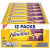 Newtons Fig Bars, Soft Fruit Chewy Cookies, 12 Snack Packs (2 Cookies Per Pack)