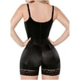 thumbnail image 4 of Diane & Geordi 2396 Fajas Colombianas Reductoras Postpartum Shapewear Girdle for Women Black S, 4 of 5