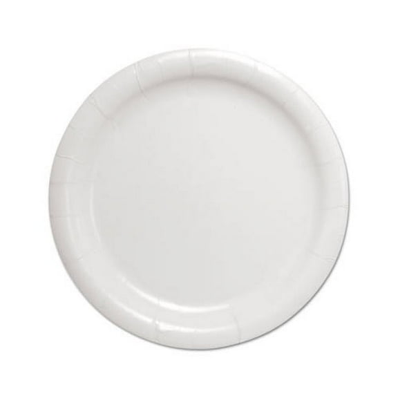 Bare Eco-Forward Single Use Plate White Paper 500 Ct HP9S-2050