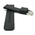 thumbnail image 2 of 20mm Silicone Watch Band Strap, Stainless Steel Buckle, 2 of 7