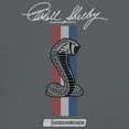 thumbnail image 3 of Shelby Cobra Logo V-Neck T-shirt American Legendary Muscle Car Racing Mustang GT500 Performance Powered by Ford Tee, 3 of 7