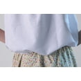 thumbnail image 6 of Making Believe Girls Short Sleeve Peasant Blouse, White Girls, XLarge 1012, White, 6 of 6