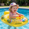 thumbnail image 5 of Car Shaped Swimming Ring Extended Swimming Seat (Yellow), 5 of 10