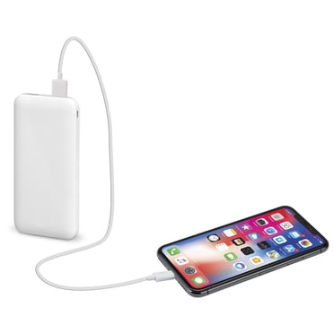 Clip-on Tag Along Solar Charger For Your Smartphone - Color: White main image 1