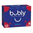 thumbnail image 3 of Bubly Blueberry Pomegranate Sparkling Water 355 mL, pack of 12, 3 of 8