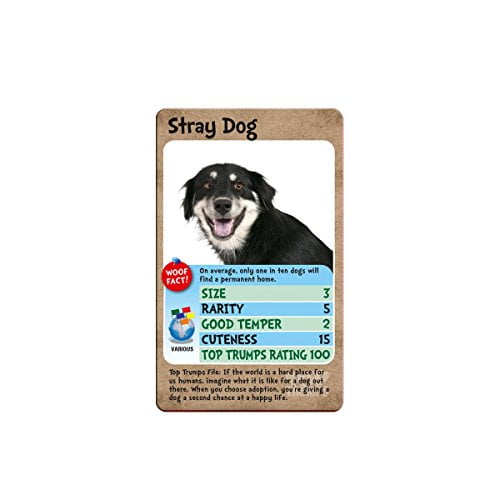 Dogs Top Trumps Card Game