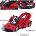 thumbnail image 3 of Coche de juguete HUOGUO A escala 1:32 de Ferrari LaFerrari Alloy Diecast con, 3 of 4