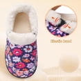 thumbnail image 4 of JOINFREE Kids Boys Girls Slippers Non-slip Fuzzy Memory Foam House Slippers, 4 of 9